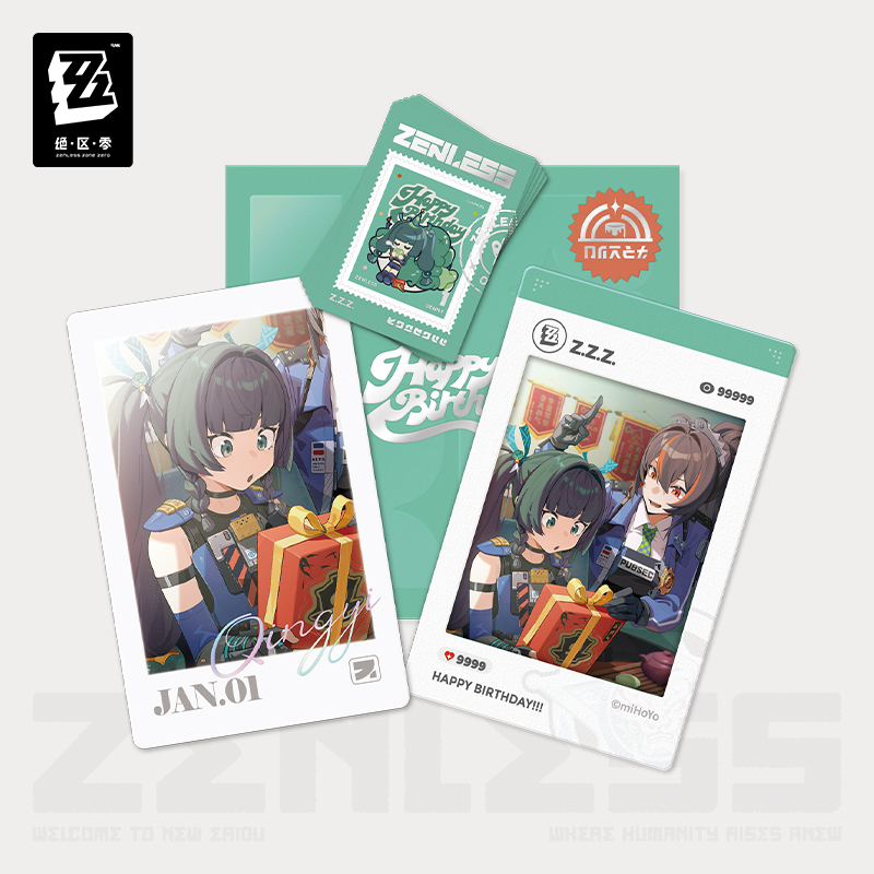 [ZENLESS ZONE ZERO] HB2U Series Birthday Card Set Vol.3