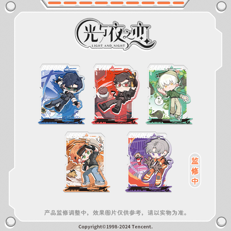 [LIGHT AND NIGHT] Crisis Test Series Chibi Acrylic Stand