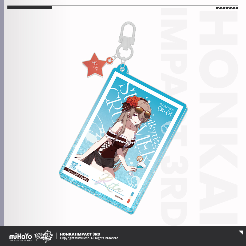 [HONKAI IMPACT 3] Summer Cruise Series Acrylic Keychain Vol.2