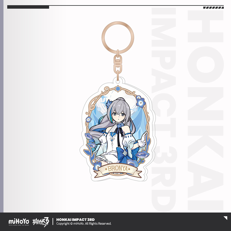 [HONKAI IMPACT 3] Midnight Bloom Series Acrylic Keychain
