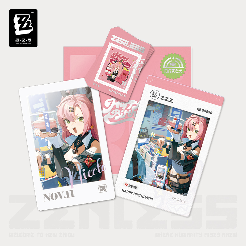 [ZENLESS ZONE ZERO] HB2U Series Birthday Card Set Vol.2