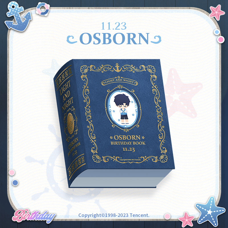 [LIGHT AND NIGHT] Osborn 2023 Birthday Gift Box