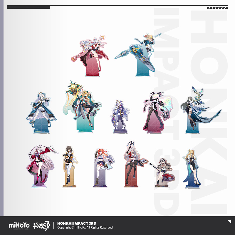[HONKAI IMPACT 3] Character Series Acrylic Stand Vol.2