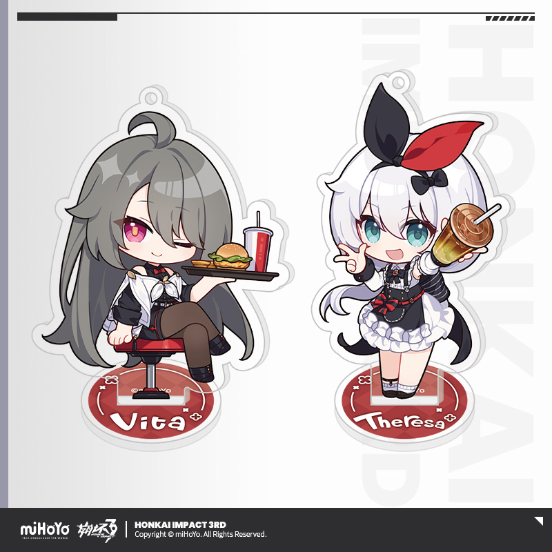[HONKAI IMPACT 3] Flavorful Shipboard Series Chibi Acrylic Stand