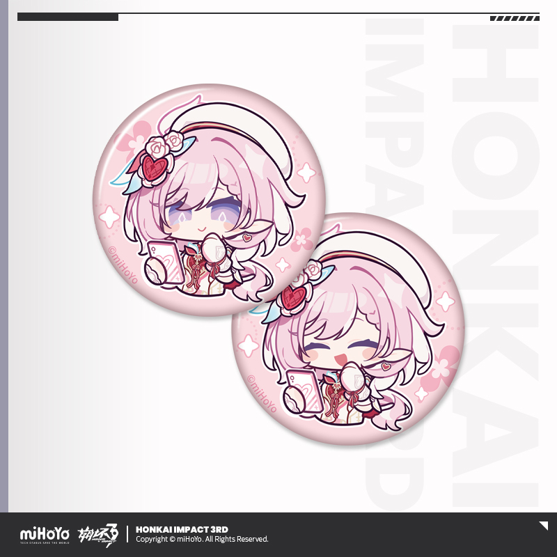 [HONKAI IMPACT 3] HONKAI MEME Chibi Badge Set
