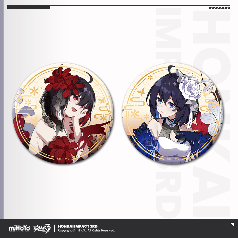 [HONKAI IMPACT 3] Stygian Nymph Series Badge Set