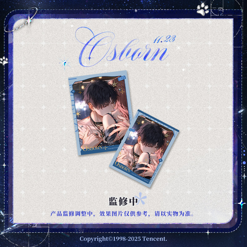 [LIGHT AND NIGHT] Osborn 2025 Birthday Commemorative Card Set