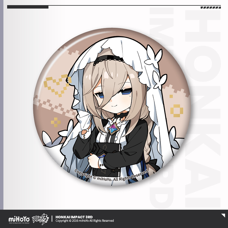 [HONKAI IMPACT 3] The Flame-Chasers Series Chibi Badge Vol.2