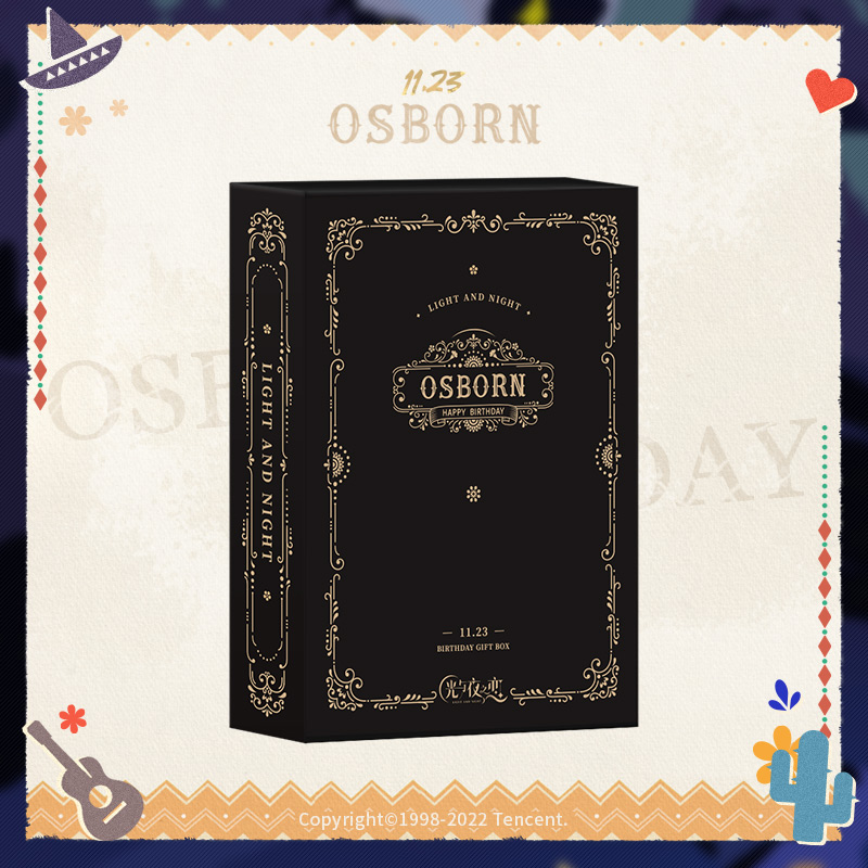 [LIGHT AND NIGHT] Osborn 2022 Birthday Gift Box