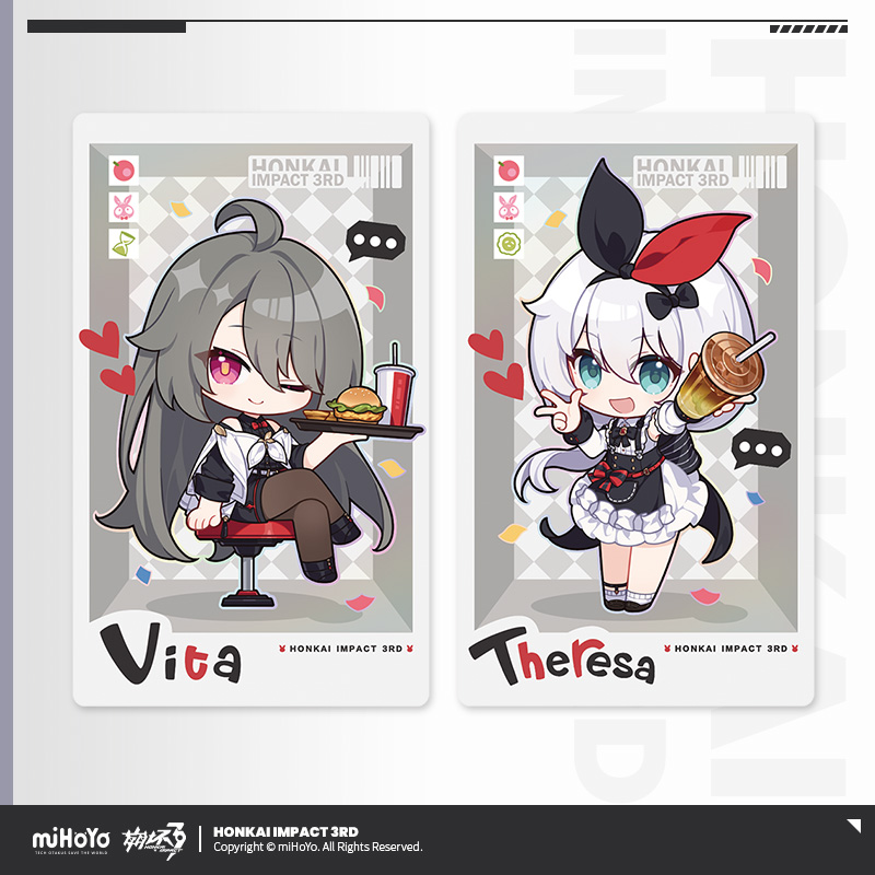 [HONKAI IMPACT 3] Flavorful Shipboard Series Chibi Ticket Set