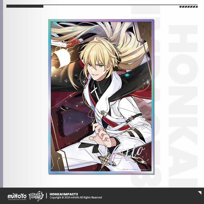 [HONKAI IMPACT 3] Special Male Character Shikishi Board