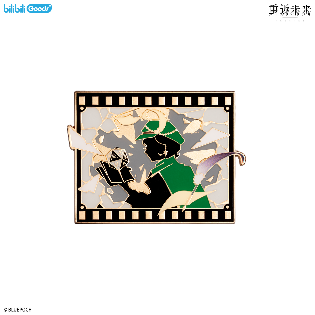 [REVERSE:1999] Bilibili Goods X Suitcase Masquerade Series Metal Badge