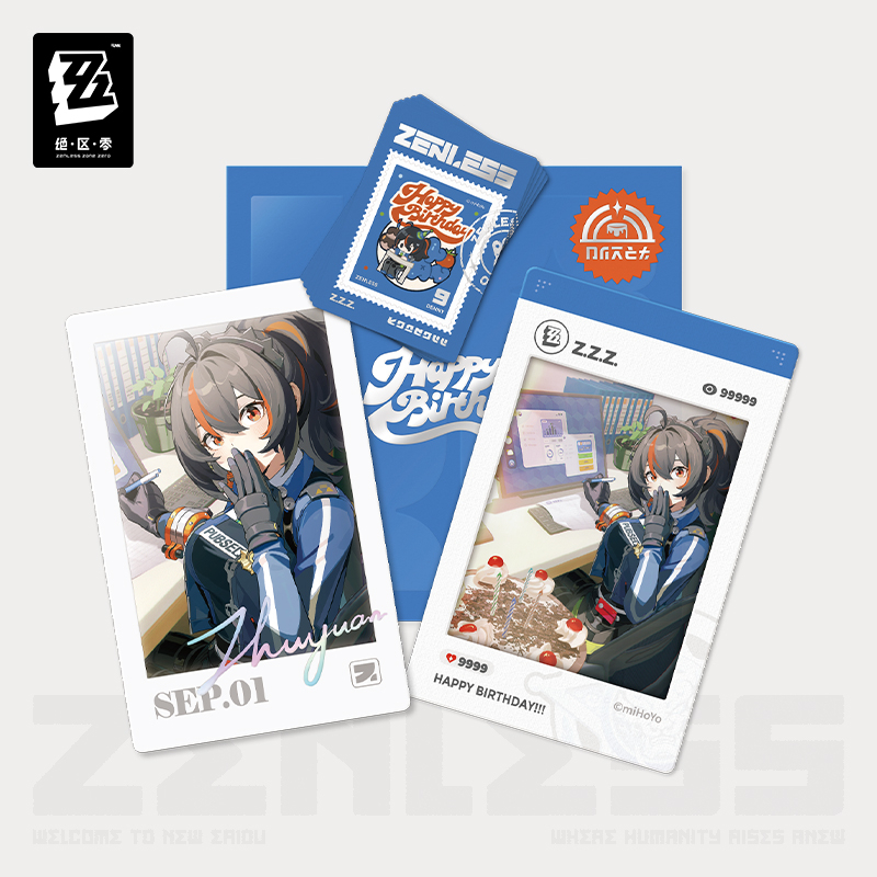 [ZENLESS ZONE ZERO] HB2U Series Birthday Card Set Vol.1