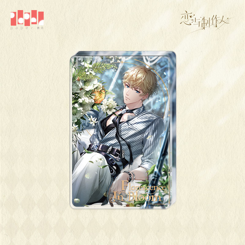 [MR LOVE: QUEEN'S CHOICE] Florescence in Bloom Series Acrylic Quicksand