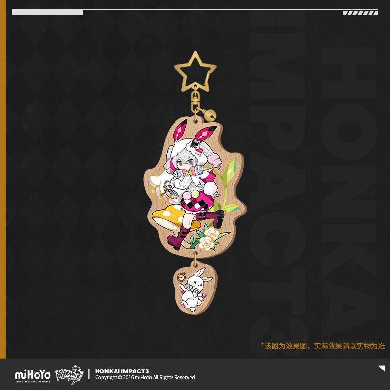 [HONKAI IMPACT 3] Valkyrie in Wonderland Series Acrylic Keychain