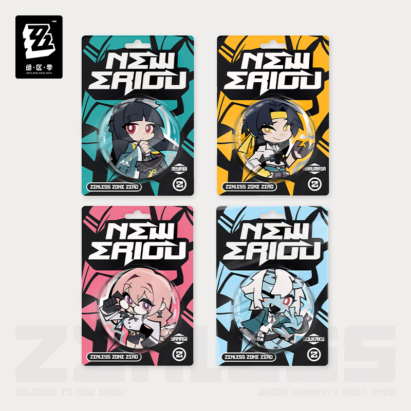 [ZENLESS ZONE ZERO] Hollow Special Operations Section 6 Series Chibi Badge