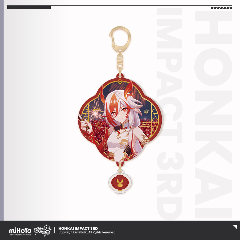 [HONKAI IMPACT 3] Prosperous Year Sand Flow Series Acrylic Keychain