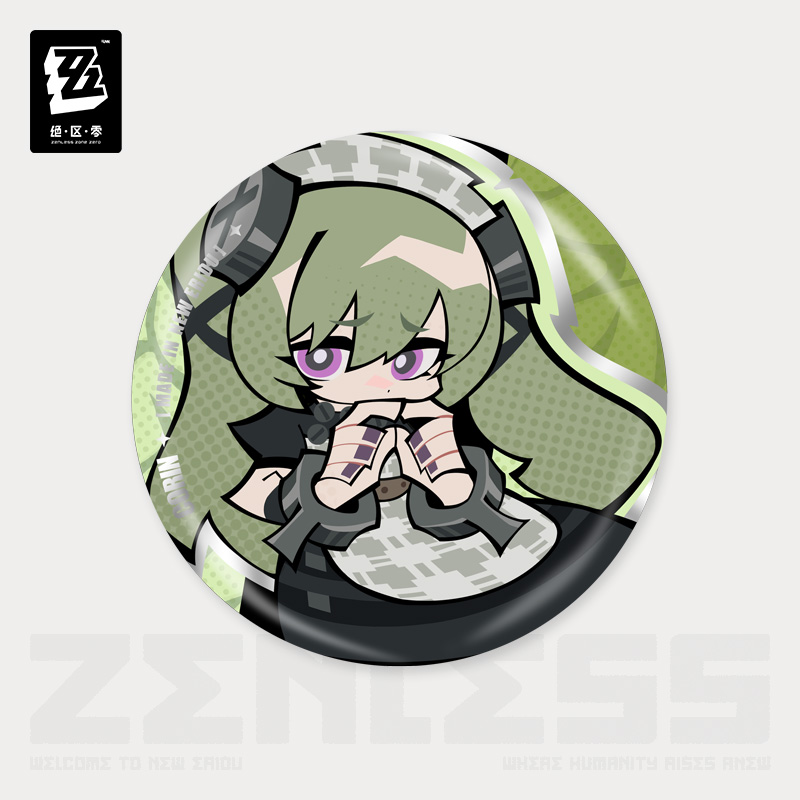 [ZENLESS ZONE ZERO] Victoria Housekeeping Co. Series Chibi Badge