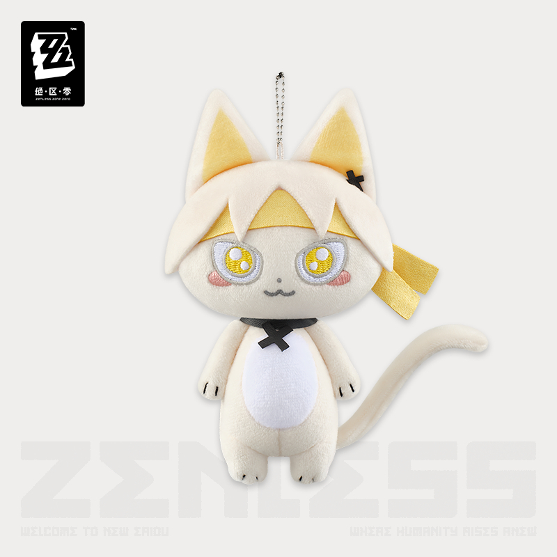 [ZENLESS ZONE ZERO] Cat Moments Series Hollow Special Operations Section 6 Plush Keychain