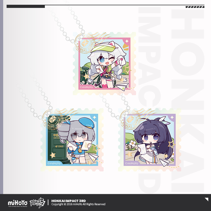 [HONKAI IMPACT 3] Bridge Letters Series Acrylic Keychain