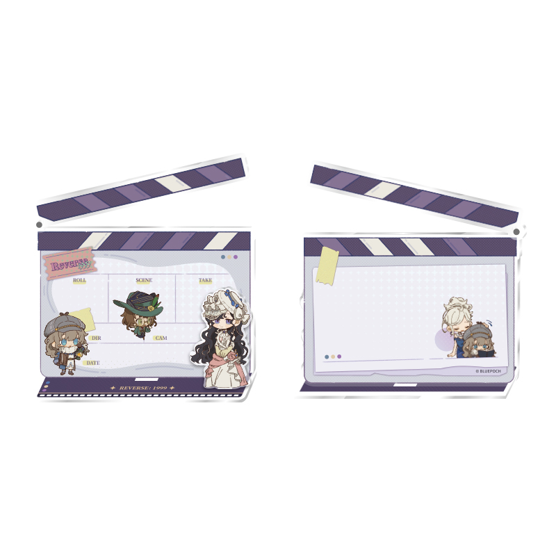 [REVERSE:1999] The Storm is Coming Storm Series Acrylic Clapperboard