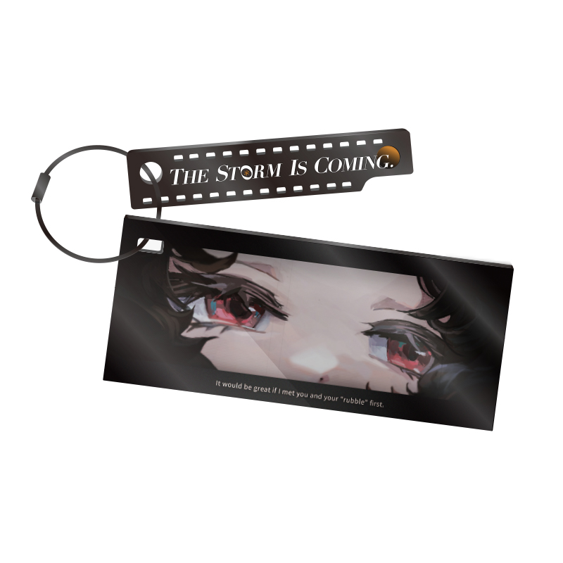 [REVERSE:1999] The Storm is Coming Storm Series Double-Layer Keychain