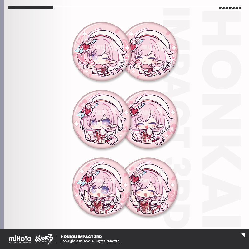 [HONKAI IMPACT 3] HONKAI MEME Series Elysia Badge