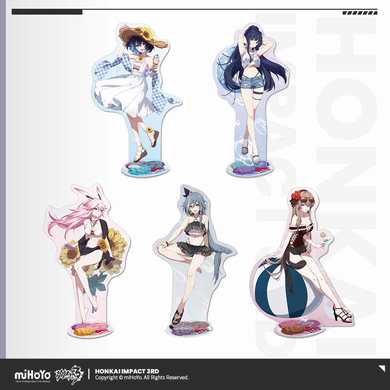 [HONKAI IMPACT 3] Summer Cruise Series Acrylic Stand