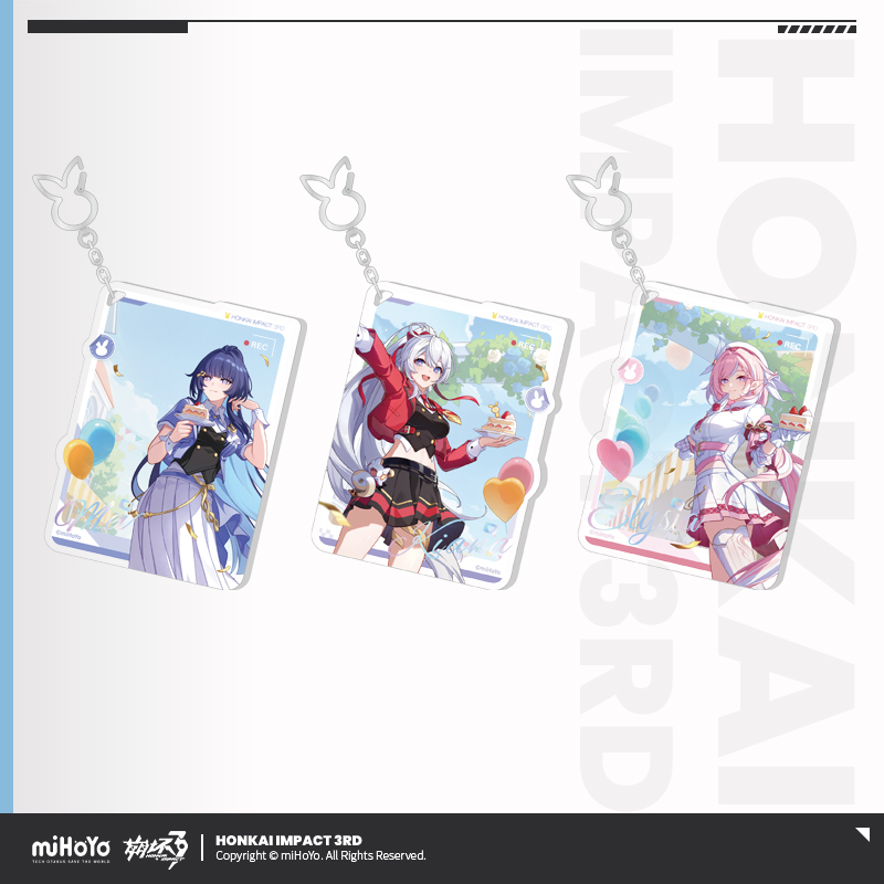 [HONKAI IMPACT 3] Anniversary Series Acrylic Keychain