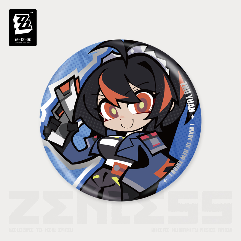 [ZENLESS ZONE ZERO] Criminal Investigation Special Response Team Series Chibi Badge
