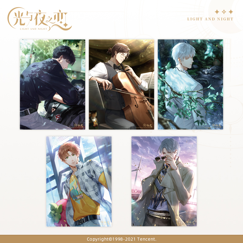 [LIGHT AND NIGHT] Character Series Poster Vol.1