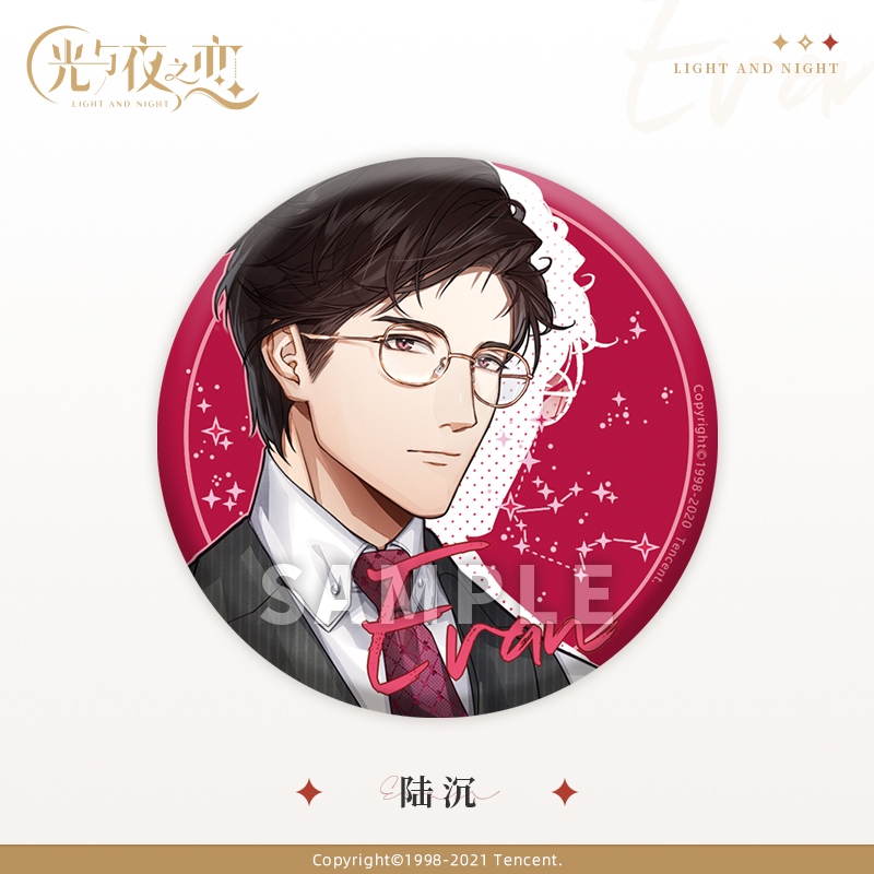 [LIGHT AND NIGHT] Character Series Badge Vol.1