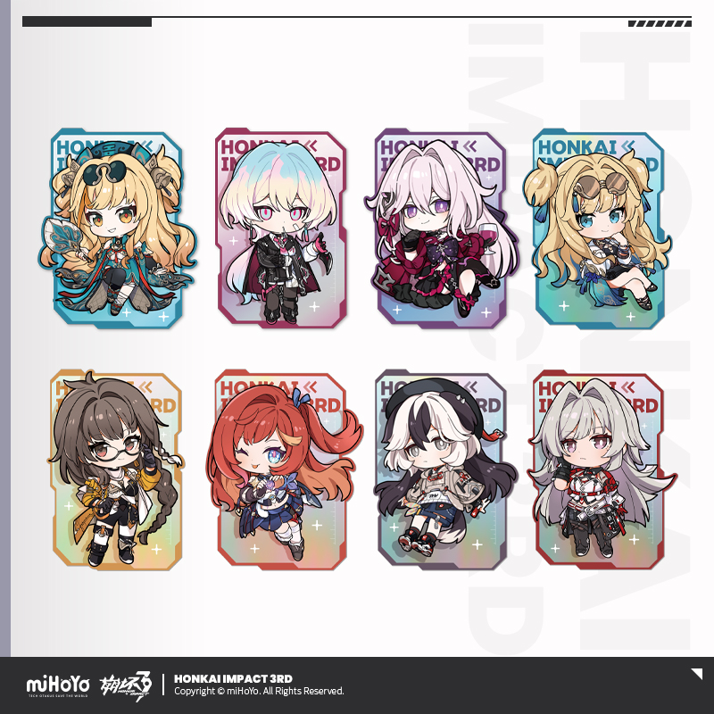 [HONKAI IMPACT 3] Character Series Chibi Card Vol.2