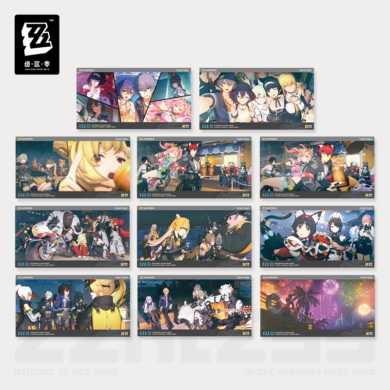 [ZENLESS ZONE ZERO] Midsummer Dream Tale Series Postcard Set