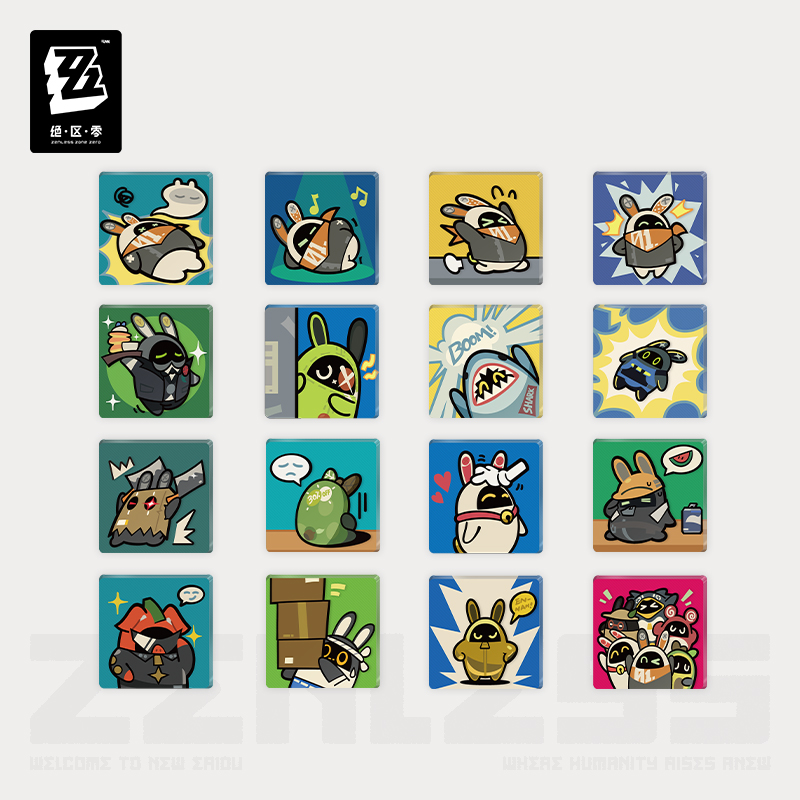 [ZENLESS ZONE ZERO] Hmm Series Magnet