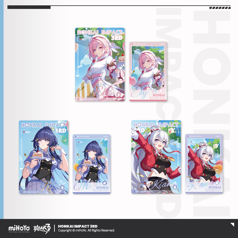 [HONKAI IMPACT 3] Anniversary Series Card Set