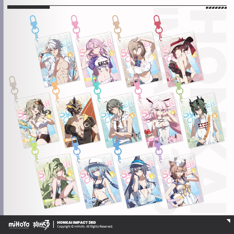 [HONKAI IMPACT 3] Summer Cruise Series Acrylic Keychain Vol.4