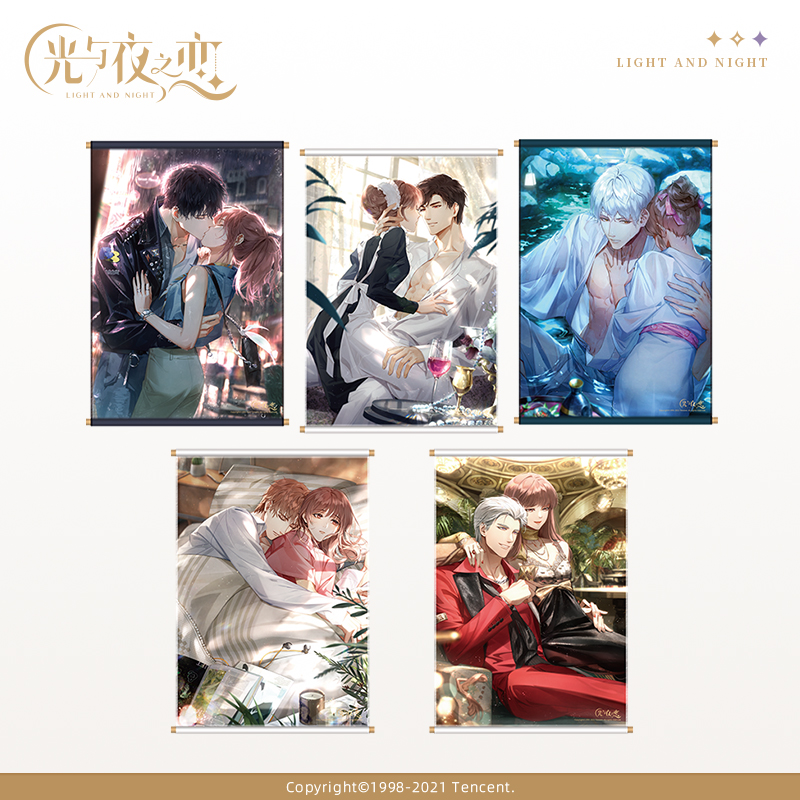 [LIGHT AND NIGHT] Character Series Wall Painting Vol.1