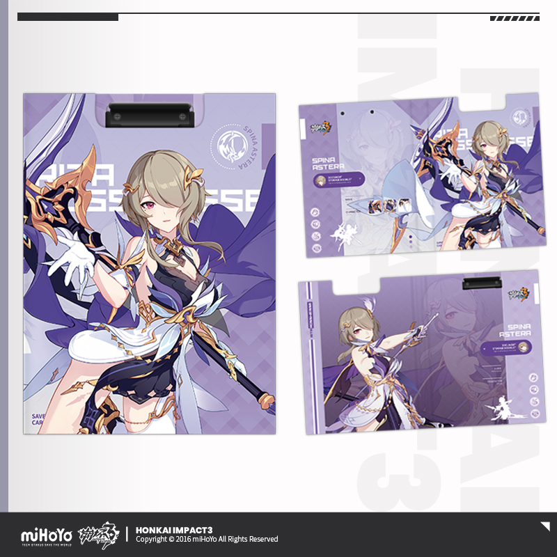 [HONKAI IMPACT 3] Character Illustration Series Document Organizer