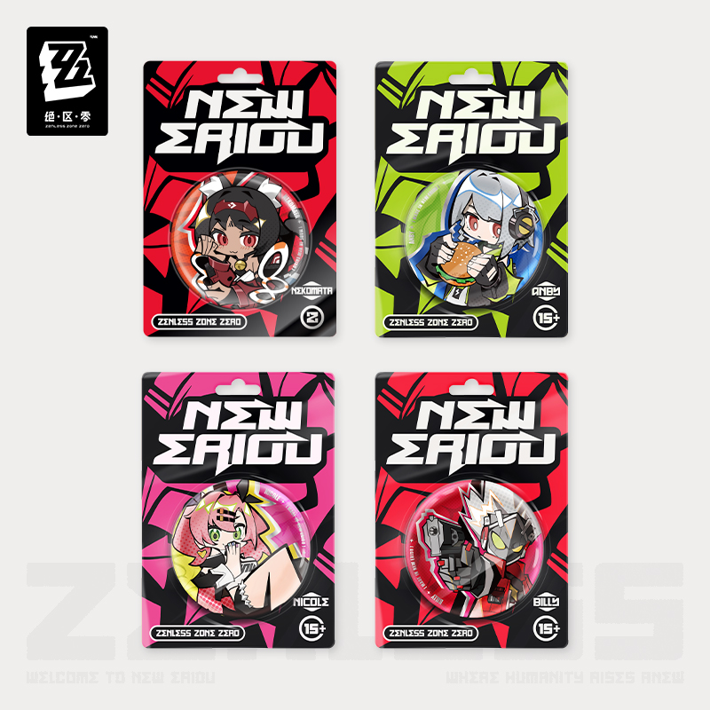 [ZENLESS ZONE ZERO] Cunning Hares Series Chibi Badge