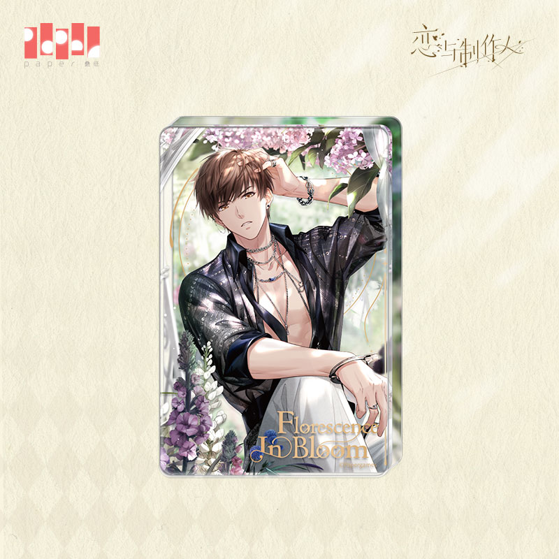 [MR LOVE: QUEEN'S CHOICE] Florescence in Bloom Series Acrylic Quicksand