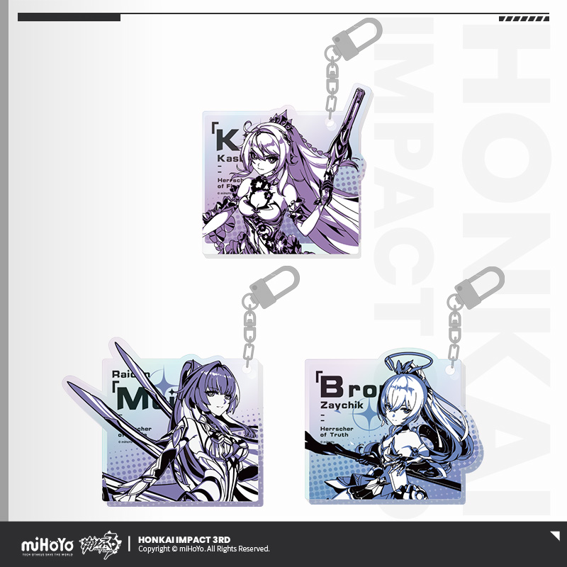 [HONKAI IMPACT 3] Impression Series Acrylic Keychain Vol.2