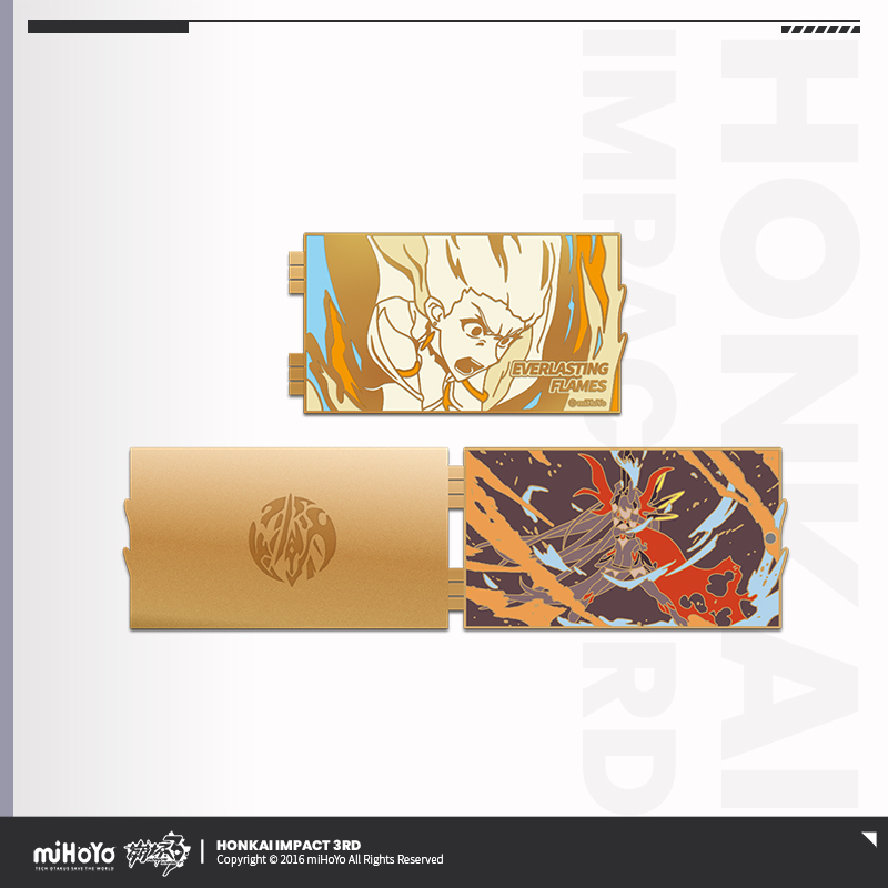 [HONKAI IMPACT 3] Animated Short Series Metal Badge