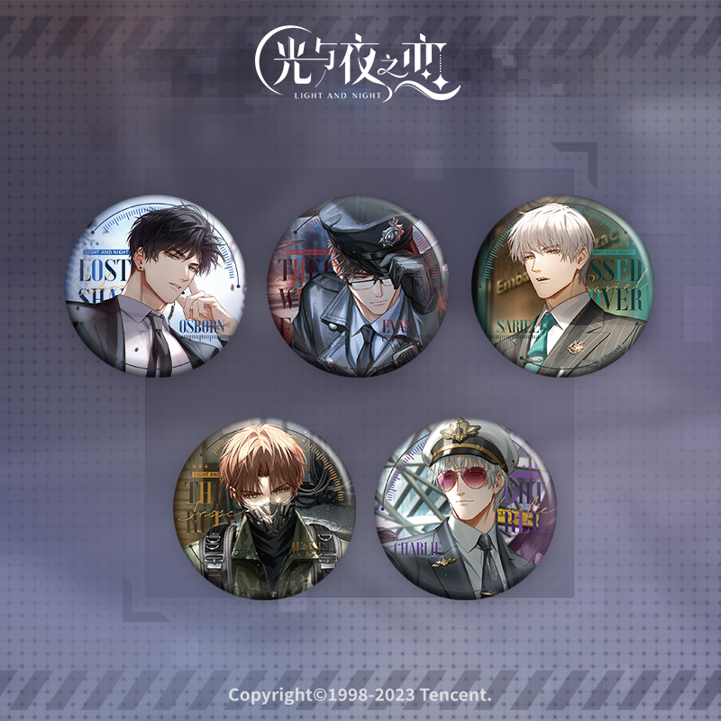 [LIGHT AND NIGHT] Character Series Badge Vol.4