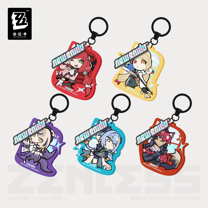 [ZENLESS ZONE ZERO] Spook Shack Series Chibi Acrylic Keychain