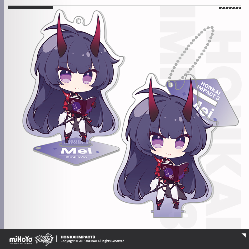[HONKAI IMPACT 3] Valkyrie Series Chibi Acrylic Keychain