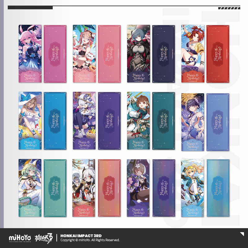 [HONKAI IMPACT 3] 2025 Birthday Greeting Series Ticket