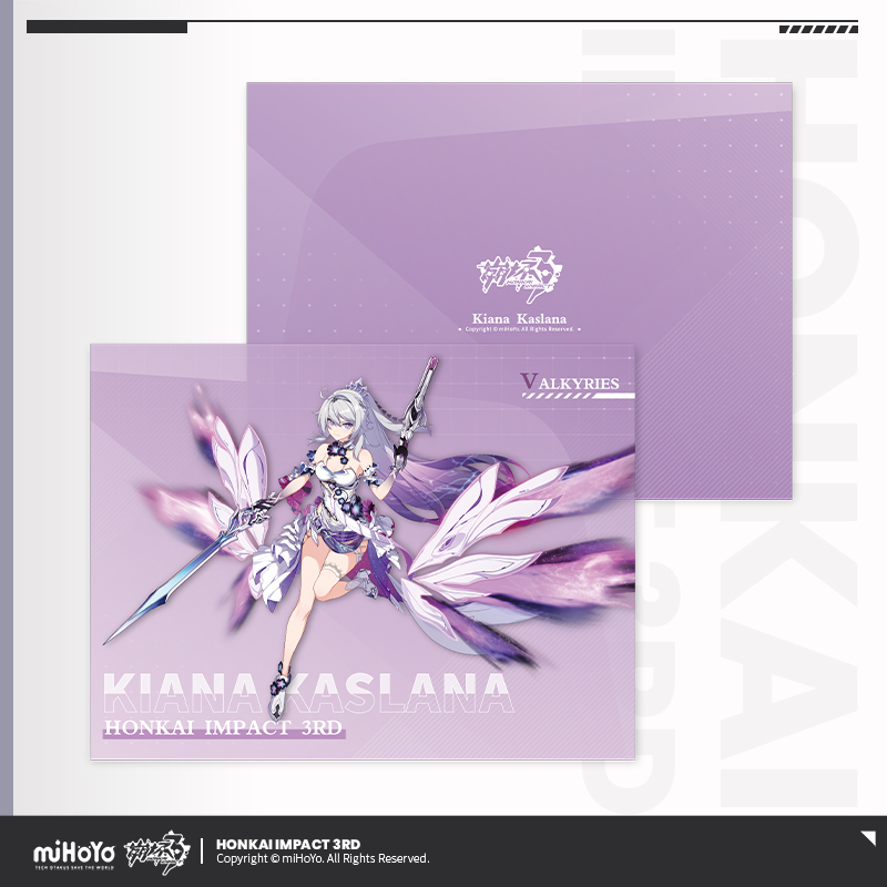 [HONKAI IMPACT 3] Character Illustration Series Folder