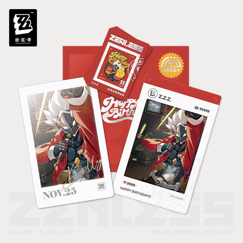 [ZENLESS ZONE ZERO] HB2U Series Birthday Card Set Vol.2
