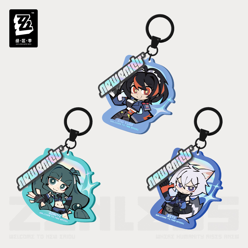 [ZENLESS ZONE ZERO] Criminal Investigation Special Response Team Series Chibi Acrylic Keychain